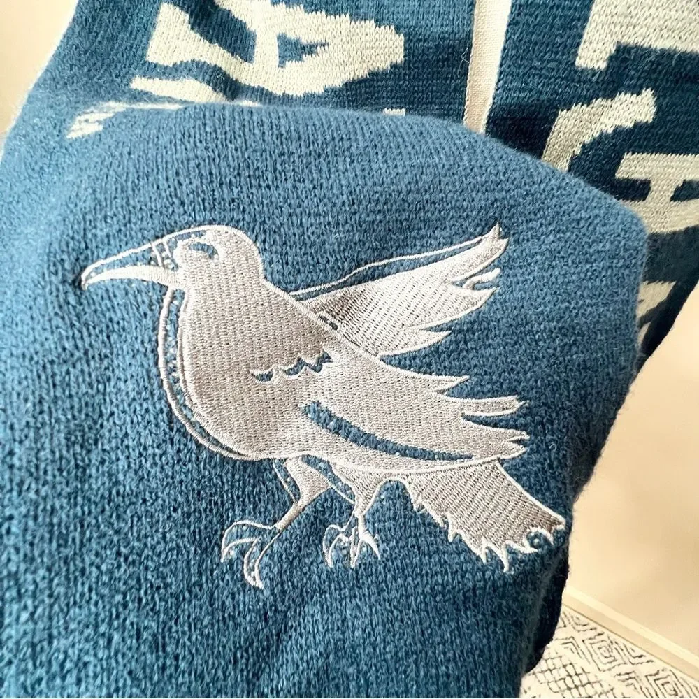 The Wizarding World Of Harry Potter Universal Studios Ravenclaw Fringe Scarf